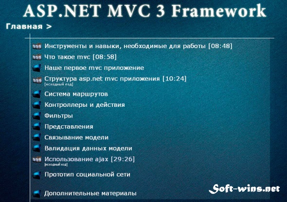 Видеокурс ASP.NET MVC3