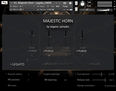 Organic Samples Majestic Horn v1.1 KONTAK