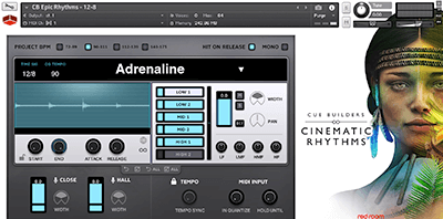 Red Room Audio Cue Builders Cinematic Rhythms v1.0 KONTAKT